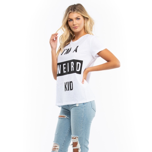 MINKPINK I'm A Weird Kid Tee - Picture 2 of 3